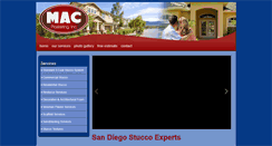 Desktop Screenshot of macplastering.com